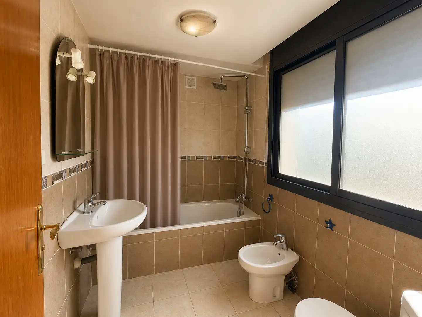 Bathroom of Flat for sale in Mont-roig del Camp  with Air Conditioner, Heating and Terrace