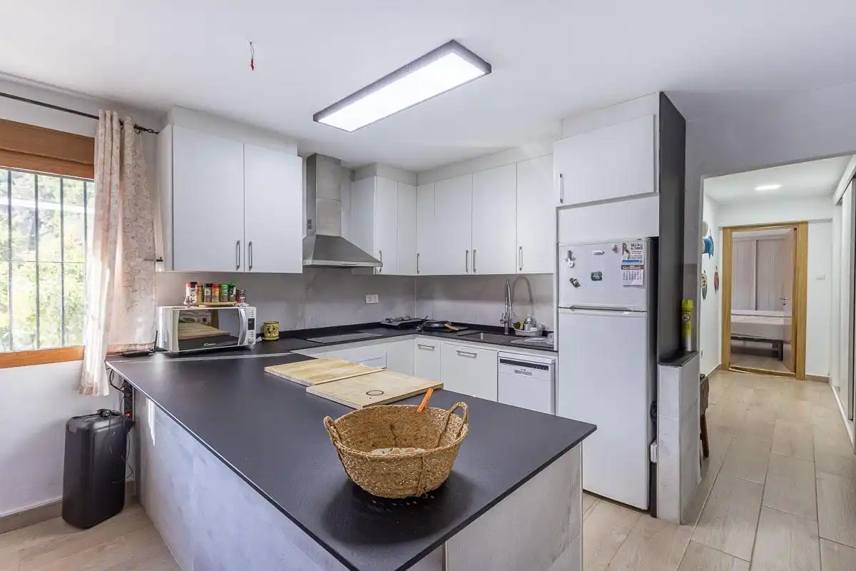 Kitchen of Houses for sale in Los Guájares  with Air Conditioner, Private garden and Swimming Pool