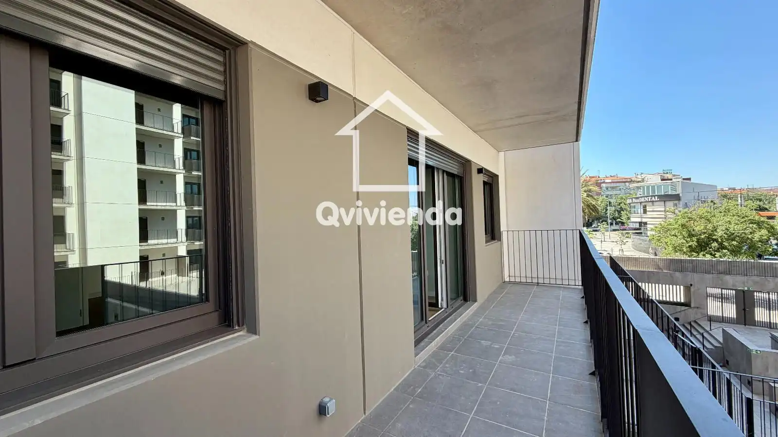Terraza de Piso de alquiler en Terrassa con Aire acondicionado, Calefacción y Parquet