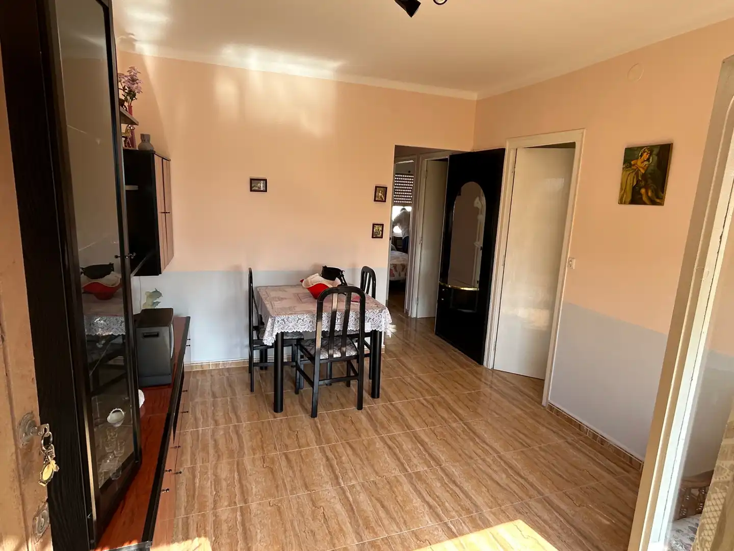Comedor de Apartamento en venta en Creixell con Terraza, Trastero y Amueblado