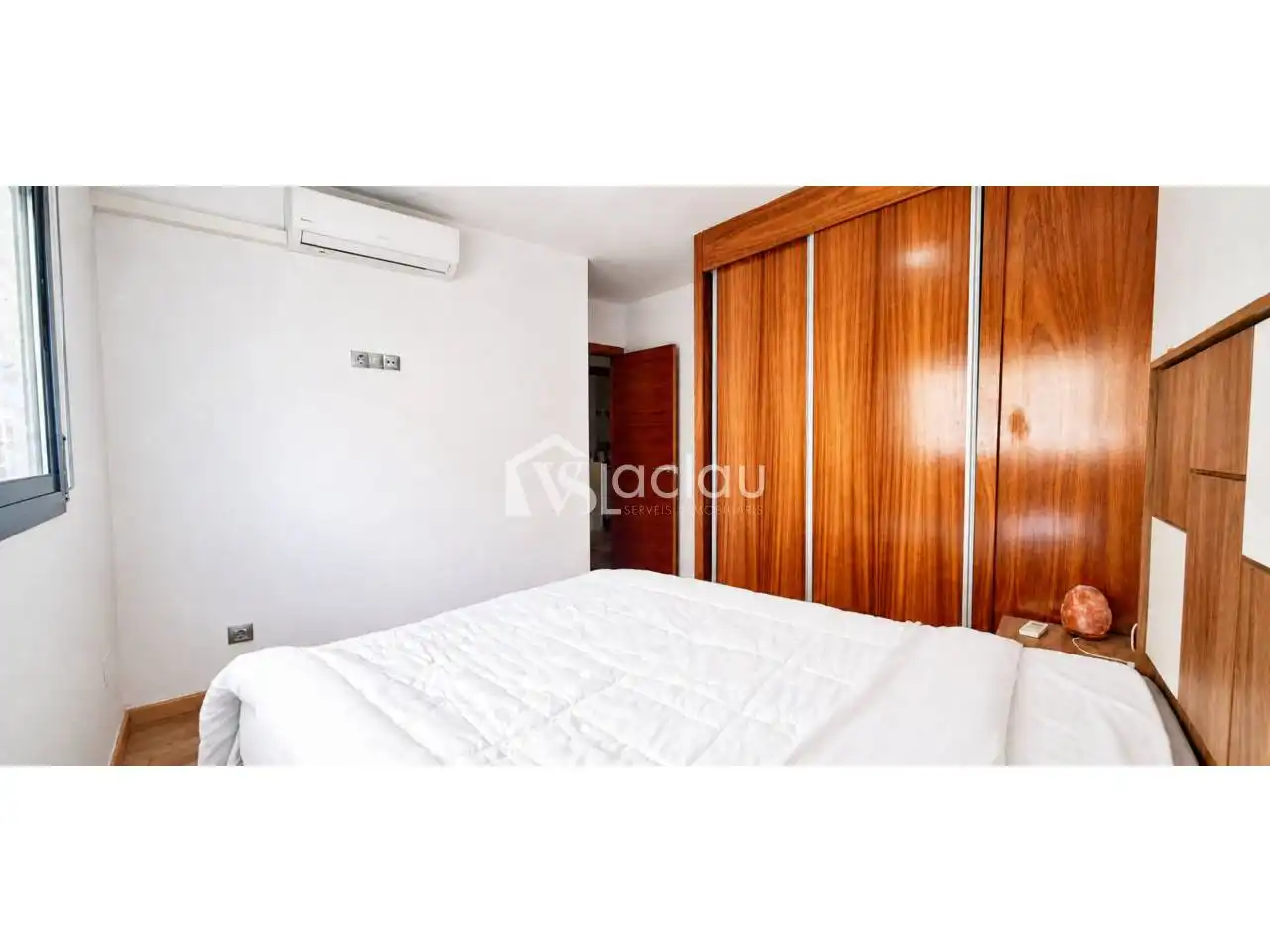Schlafzimmer von Wohnung zum Verkauf in Olesa de Montserrat mit Klimaanlage, Heizung und Parkett