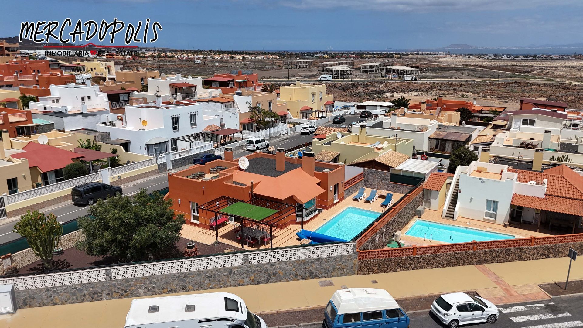Exterior view of House or chalet for sale in La Oliva  with Private garden, Terrace and Storage room