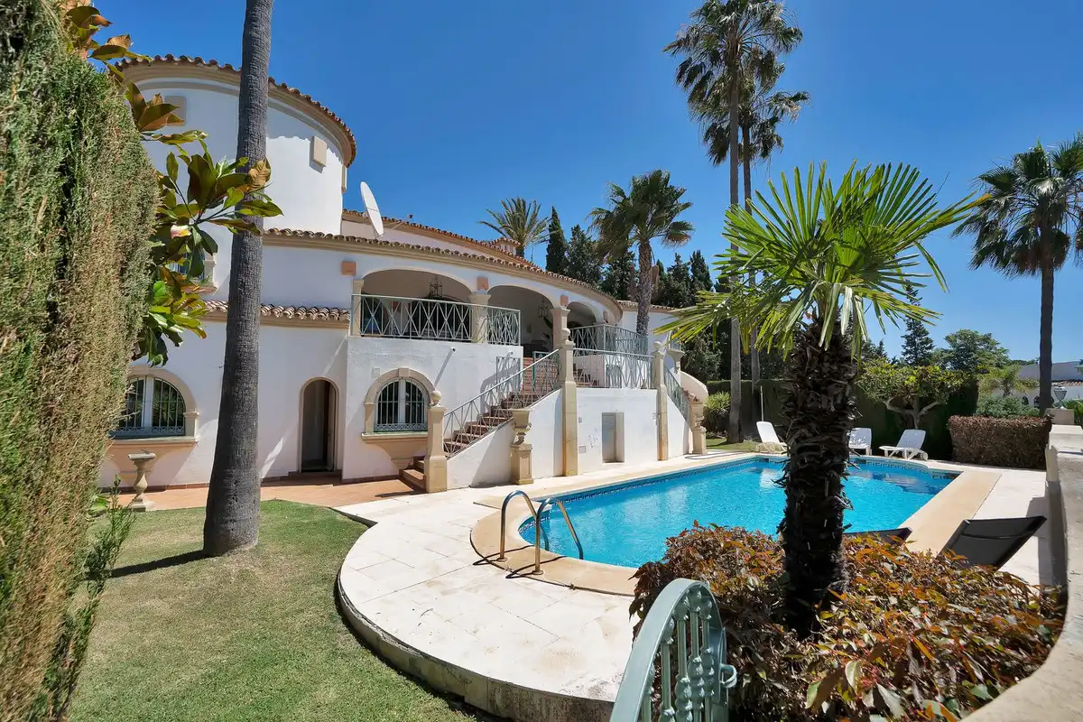 Jardín de Casa o chalet en venta en Marbella con Aire acondicionado, Calefacción y Jardín privado