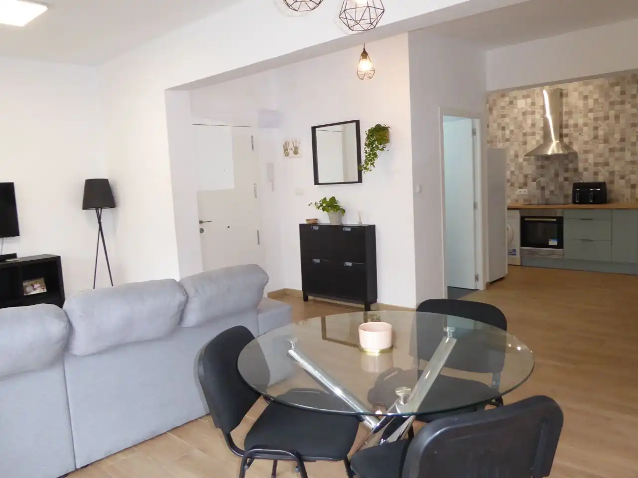 Living room of Flat for sale in Llíria  with Air Conditioner, Terrace and Furnished
