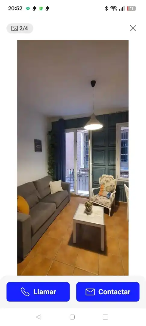 Sala d'estar de Pis de lloguer en Centro