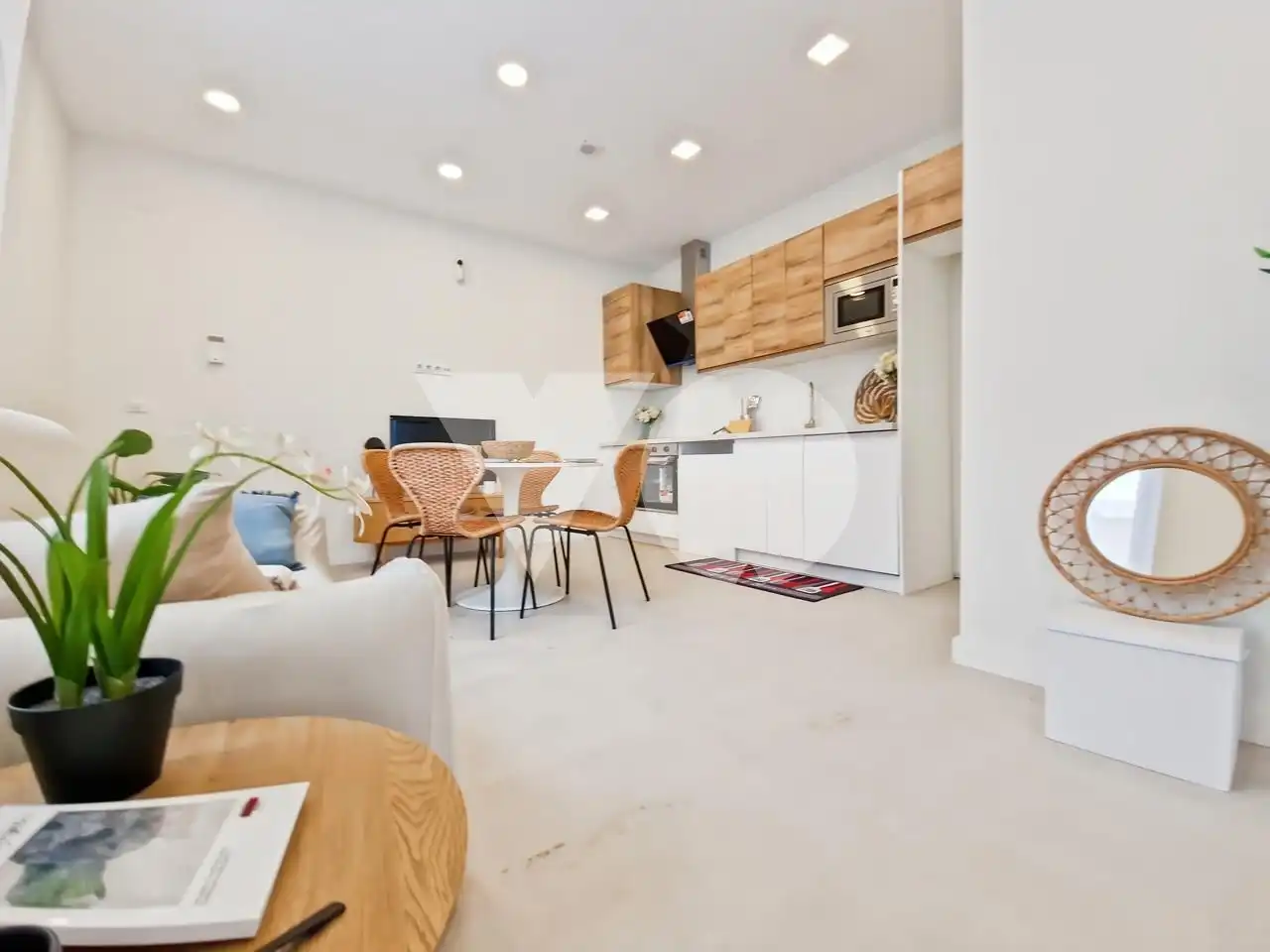 Sala d'estar de Apartament en venda en Madrid amb Aire condicionat i Calefacció