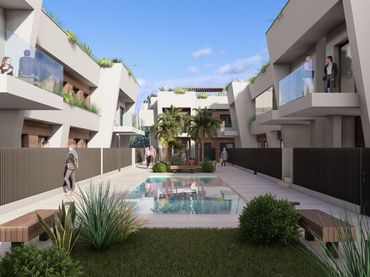 Bungalow avec piscine à vendre à Torre-Pacheco ciudad