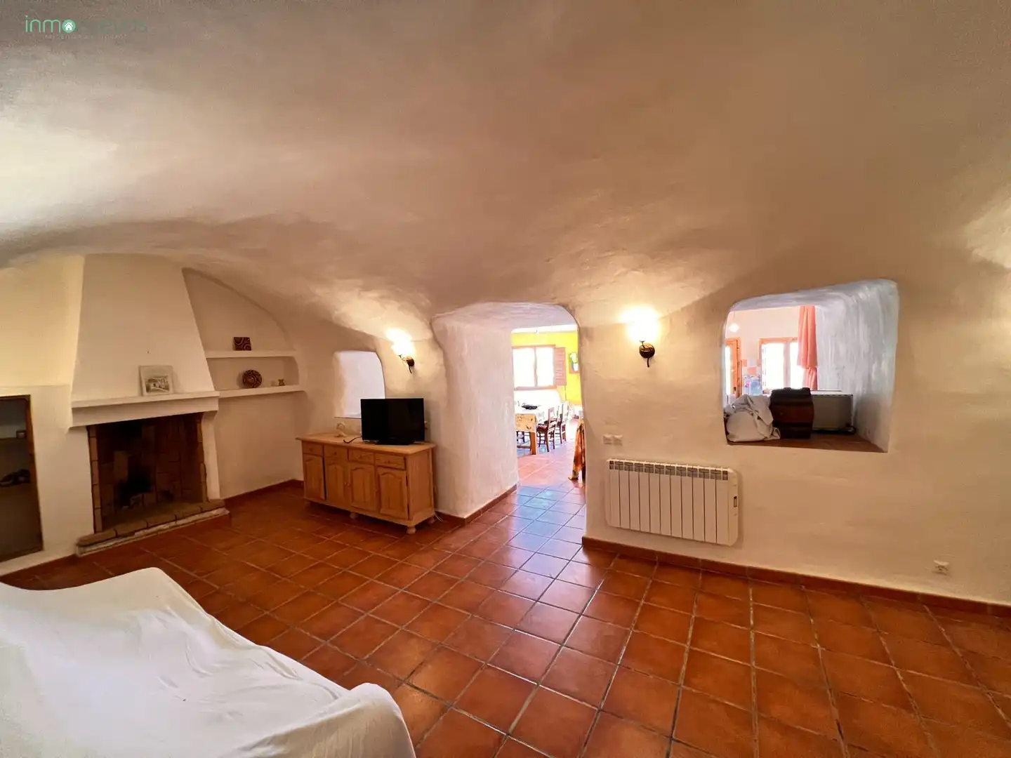 Sala d'estar de Finca rústica en venda en Cuevas del Almanzora amb Terrassa, Traster i Moblat