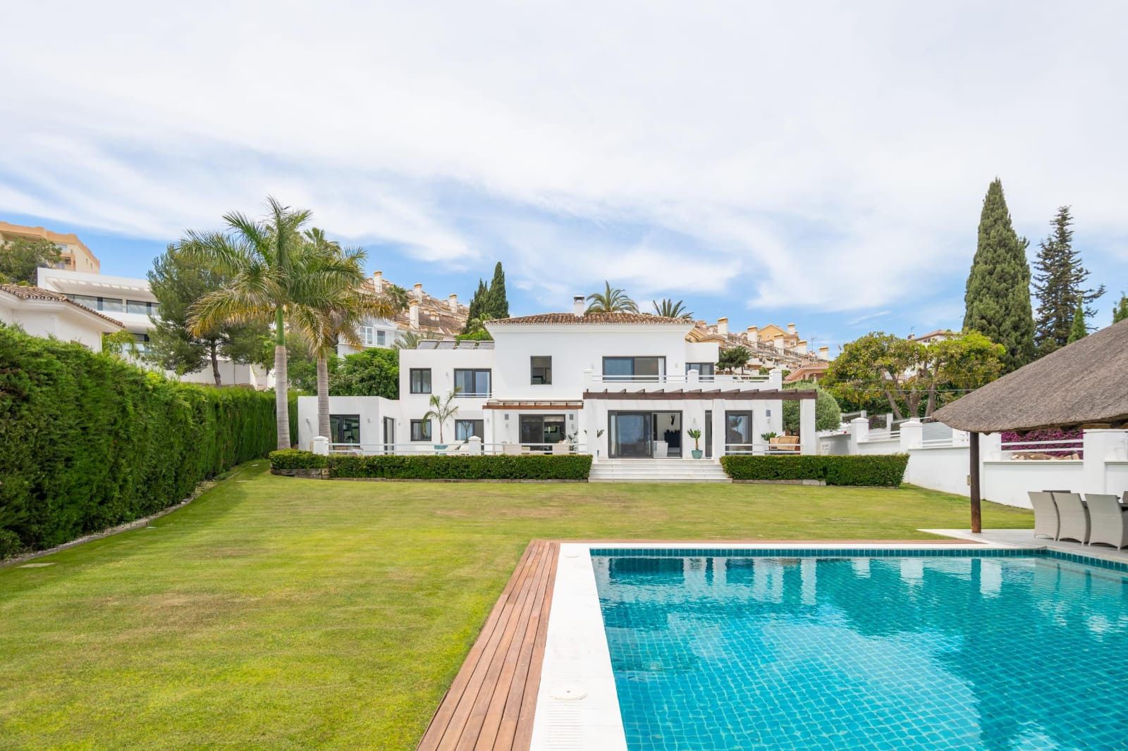 Exterior view of House or chalet to rent in Marbella  with Air Conditioner, Private garden and Terrace