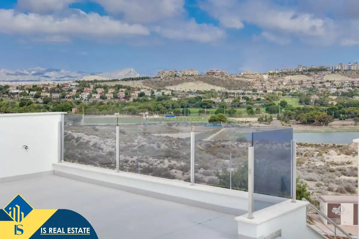 Vista exterior de Casa o chalet en venta en Mutxamel con Terraza y Piscina