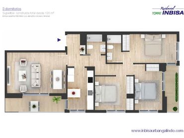 Neubau-Wohnung mit Pool zum Verkauf in Altos Hornos de Vizcaya Hiribidea 15