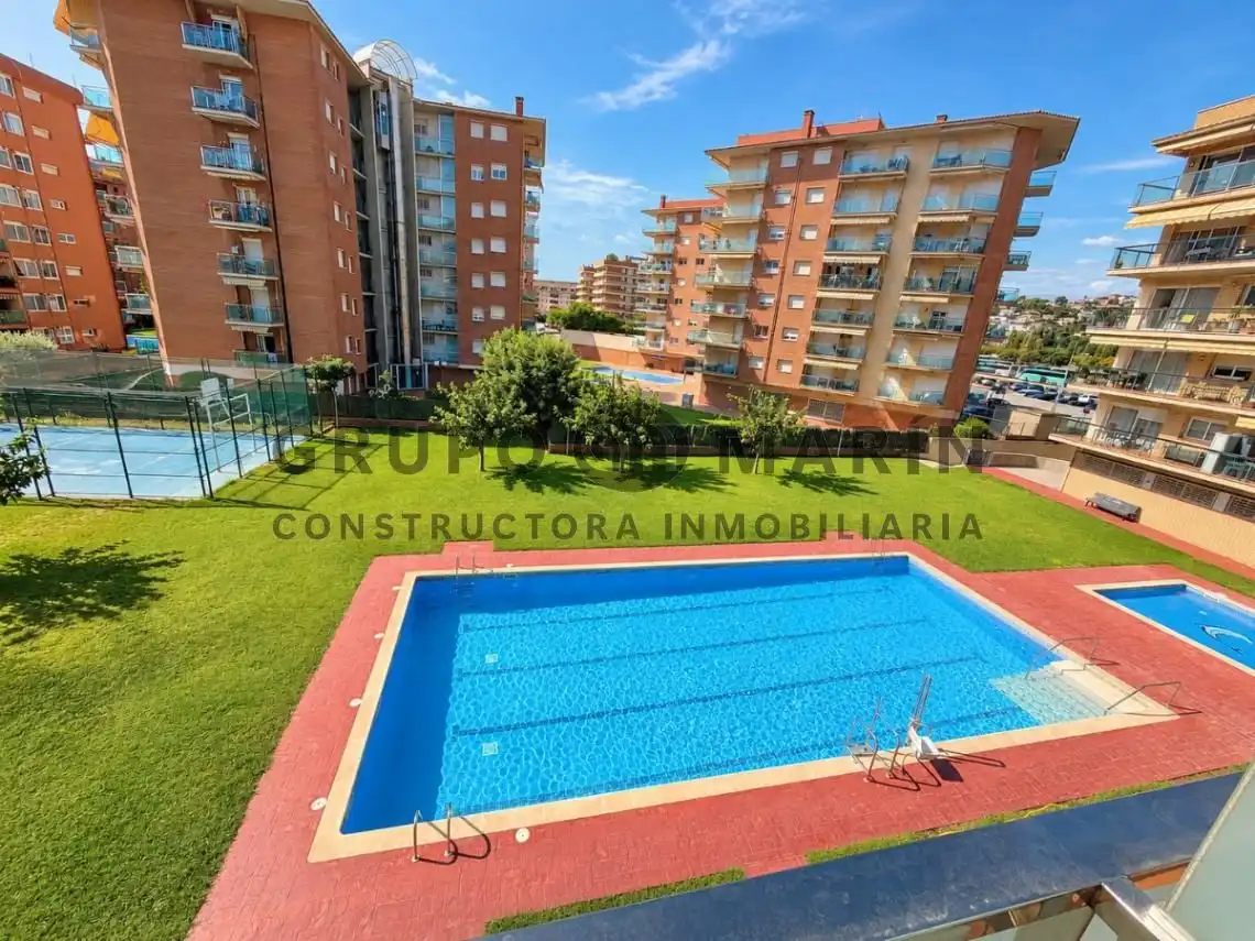 Piscina de Piso de alquiler en Malgrat de Mar, Barcelona