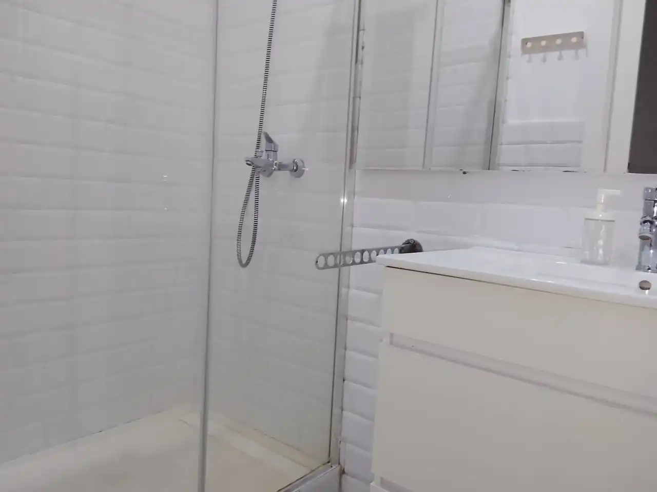 Badezimmer von Loft zur Miete in Valencia mit Klimaanlage und Möbliert