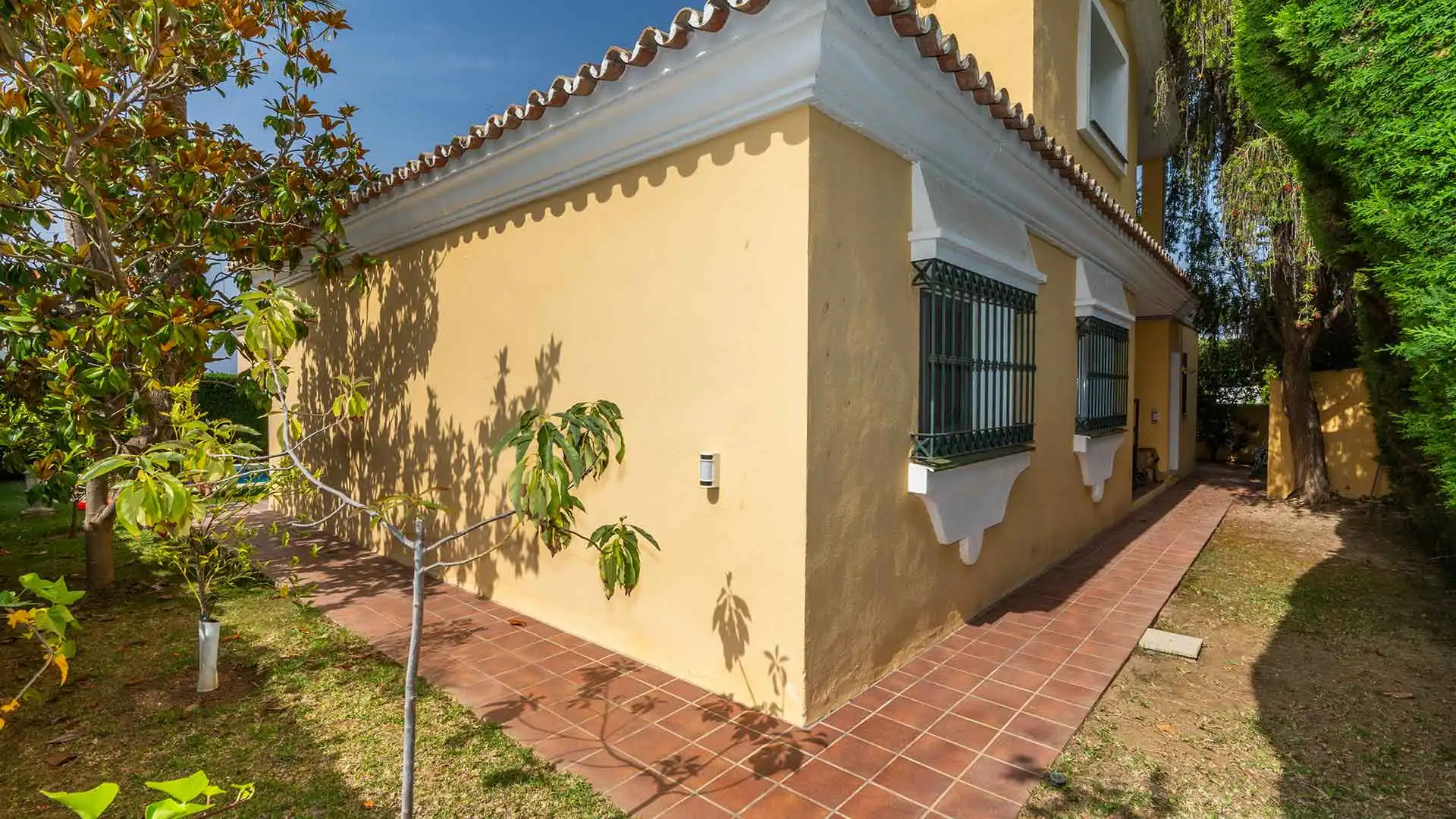 Jardín de Casa o chalet de alquiler en Marbella con Aire acondicionado, Jardín privado y Terraza