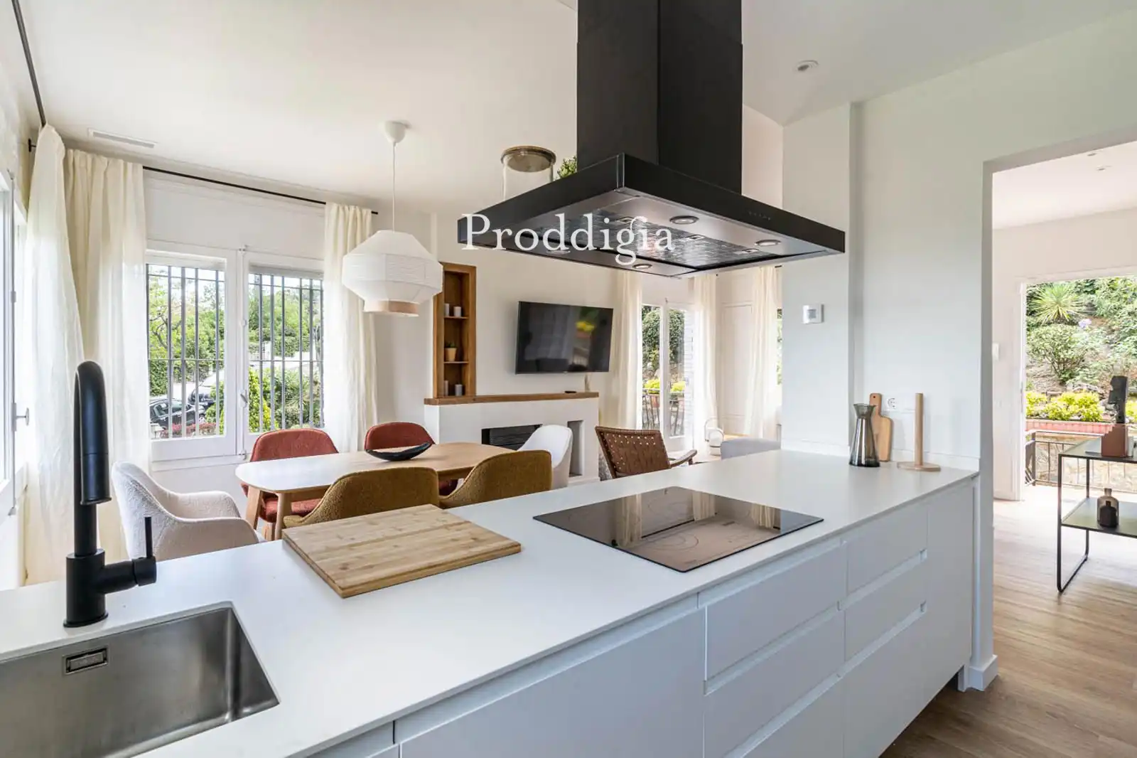 Cocina de Casa o chalet de alquiler en Sant Cugat del Vallès con Aire acondicionado, Calefacción y Piscina