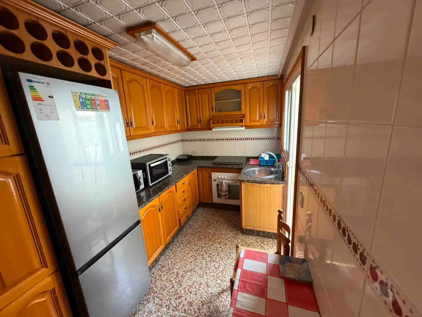 Kitchen of Flat for rent in San Vicente del Raspeig / Sant Vicent del Raspeig  with Furnished, Oven and Washing machine