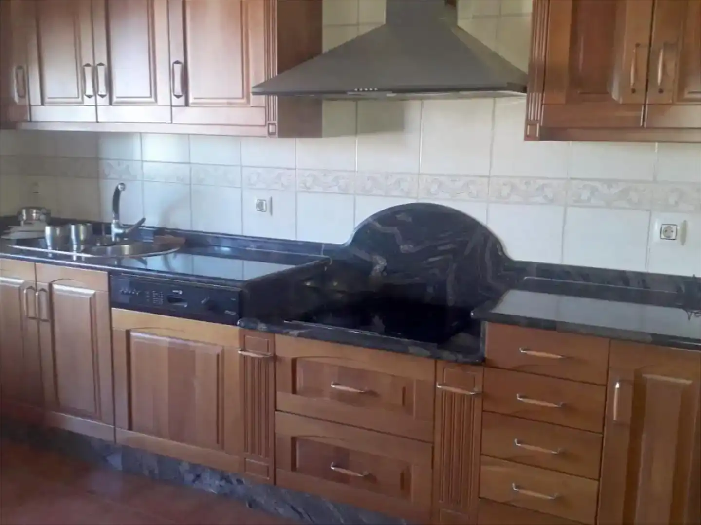Cocina de Casa o chalet en venta en Valencia de Don Juan con Jardín privado y Amueblado