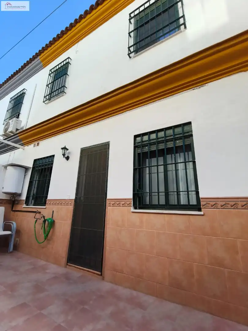 Exterior view of Detached homes for sale in Burguillos  with Air Conditioner, Storage room and Furnished