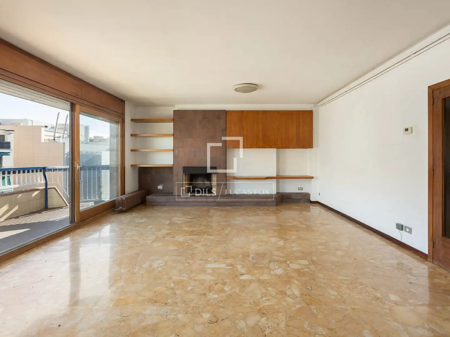 Sala d'estar de Àtic en venda en Barcelona amb Terrassa, Piscina i Balcó