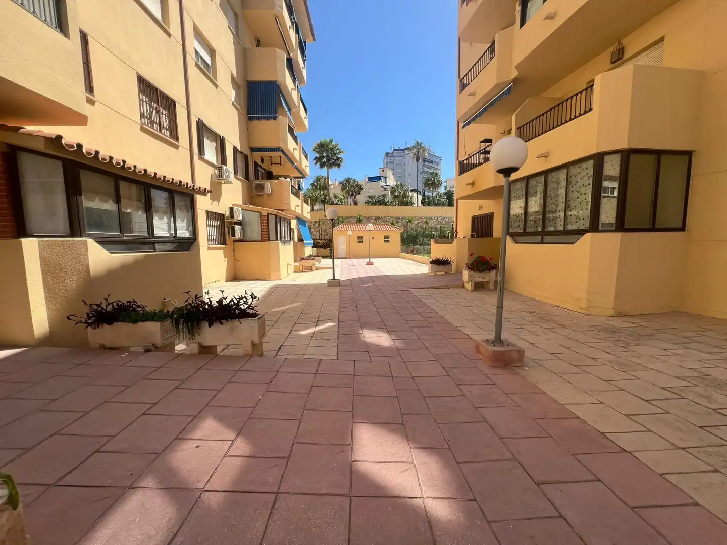 Exterior view of Apartments for sale in Mijas  with Private garden, Storage room and Alarm