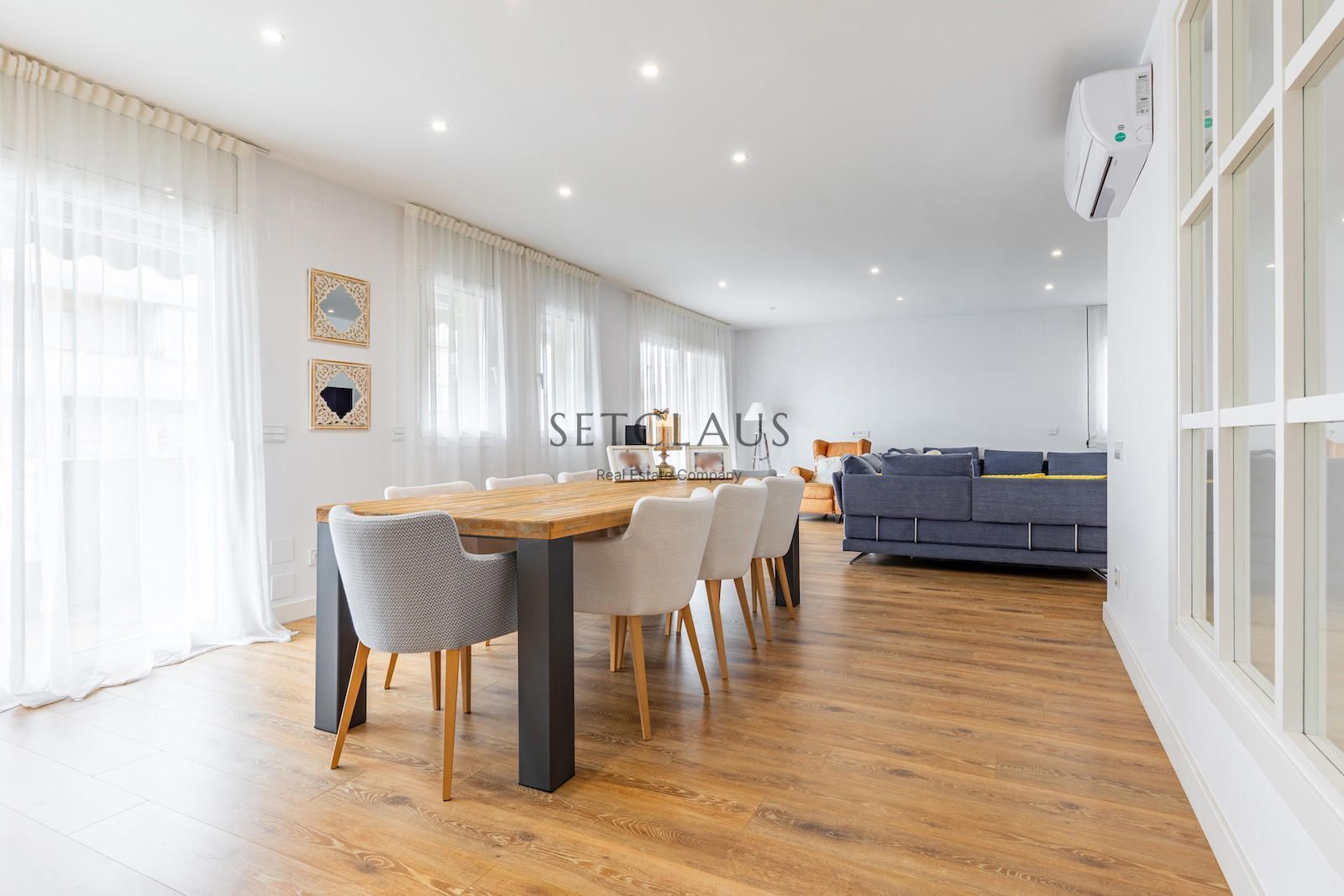 Dining room of Flat for sale in Granollers  with Air Conditioner, Heating and Terrace