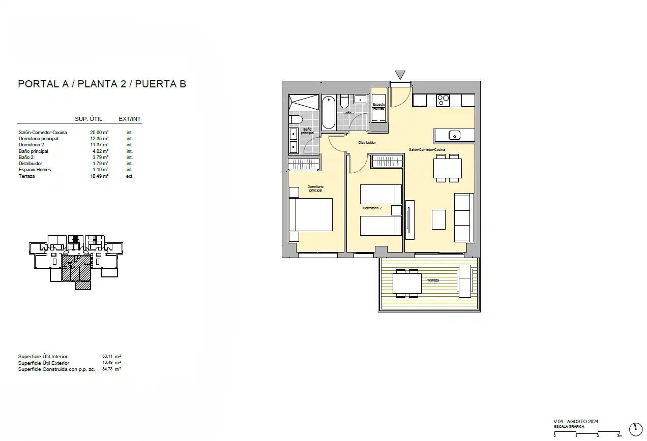Appartement avec piscine à vendre à Zona Levante - Playa Fossa, imagen 24