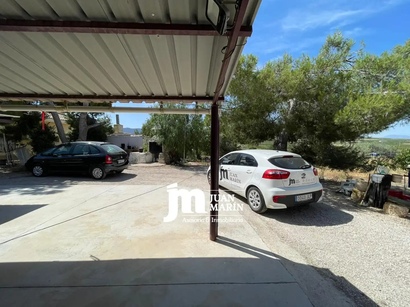 Aparcament de Finca rústica en venda en Ricote amb Aire condicionat, Jardí privat i Terrassa