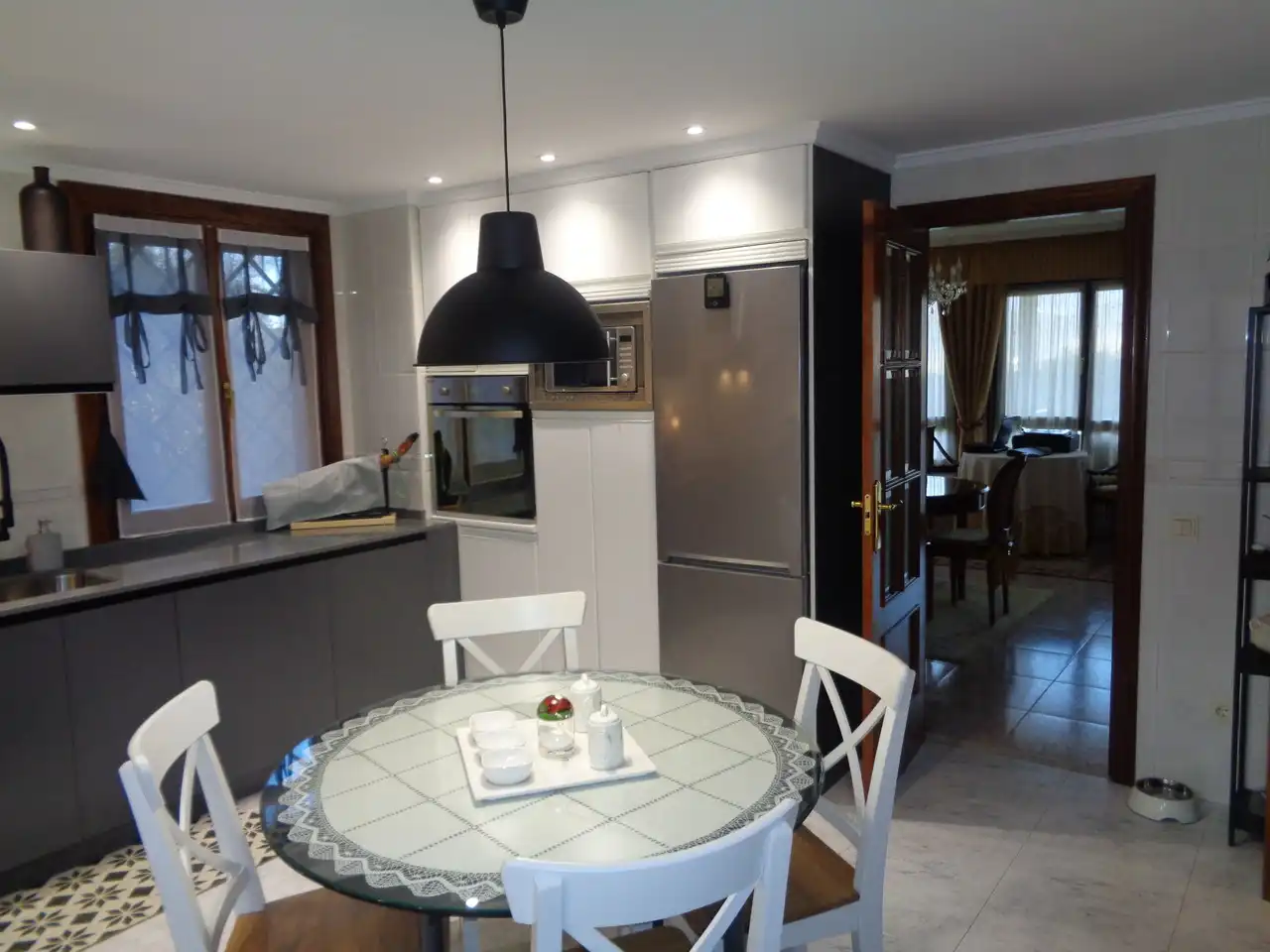 Cocina de Casa adosada en venta en Haro con Calefacción, Jardín privado y Terraza