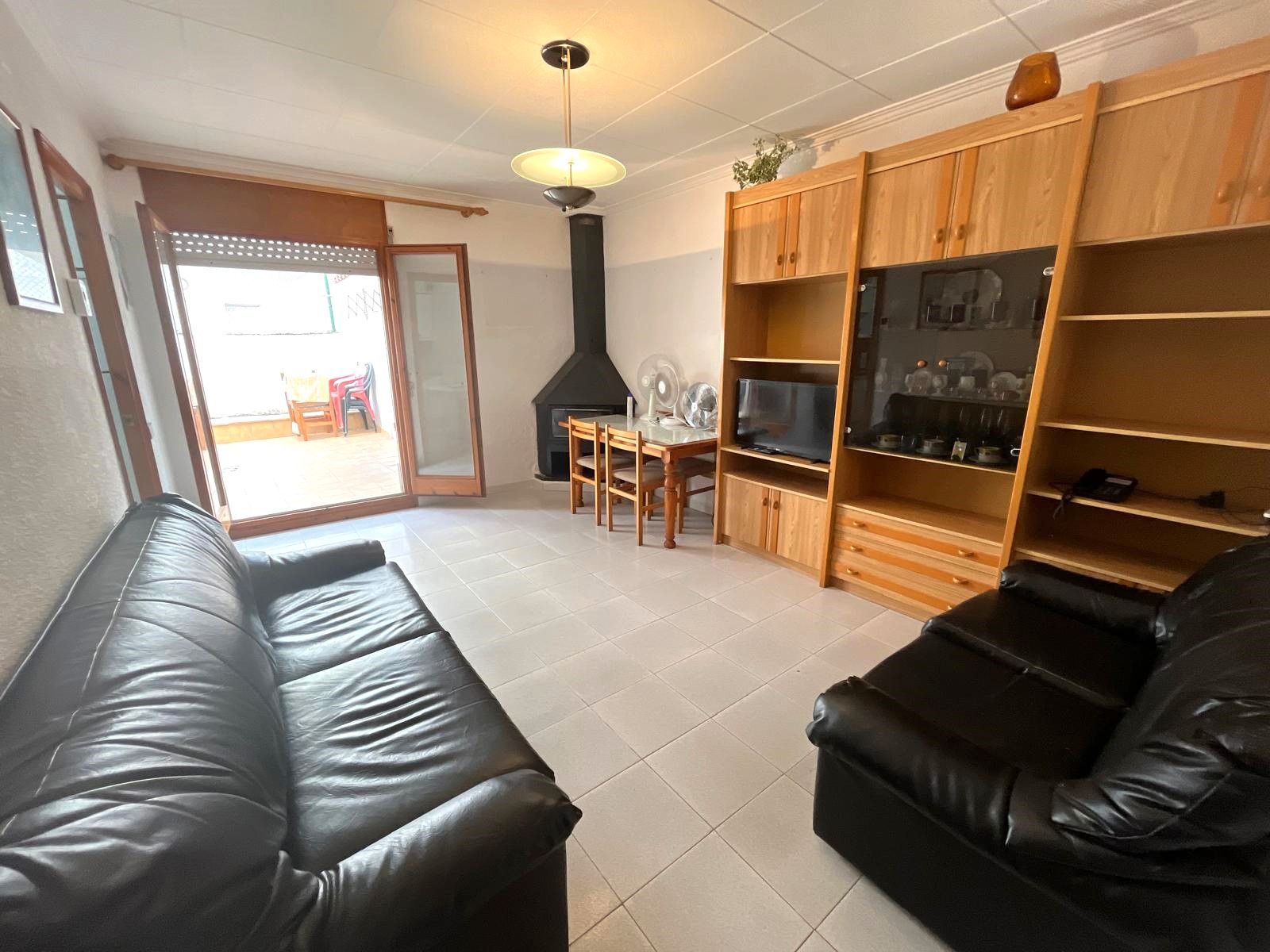 Living room of Planta baja for sale in Palamós  with Heating, Storage room and Furnished