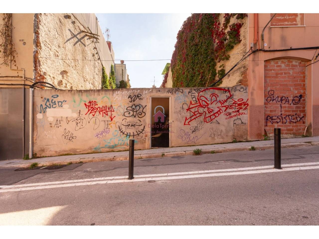 Vista exterior de Terreny industrial en venda en Terrassa