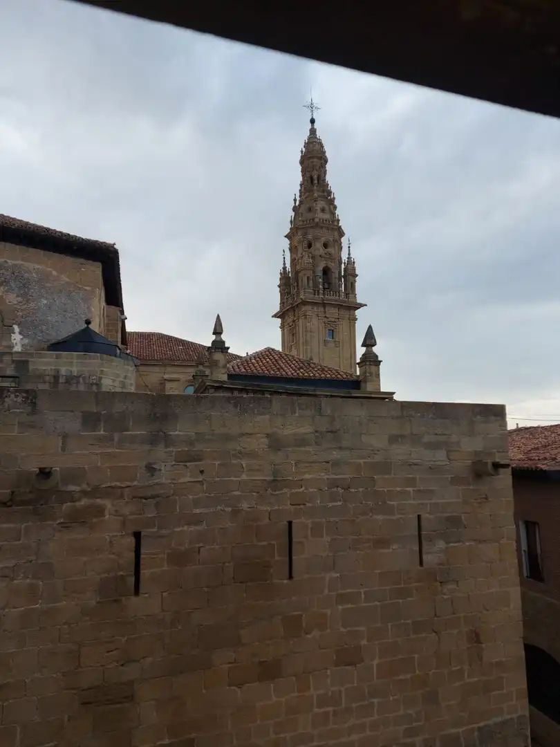 Vista exterior de Piso en venta en Santo Domingo de la Calzada con Calefacción