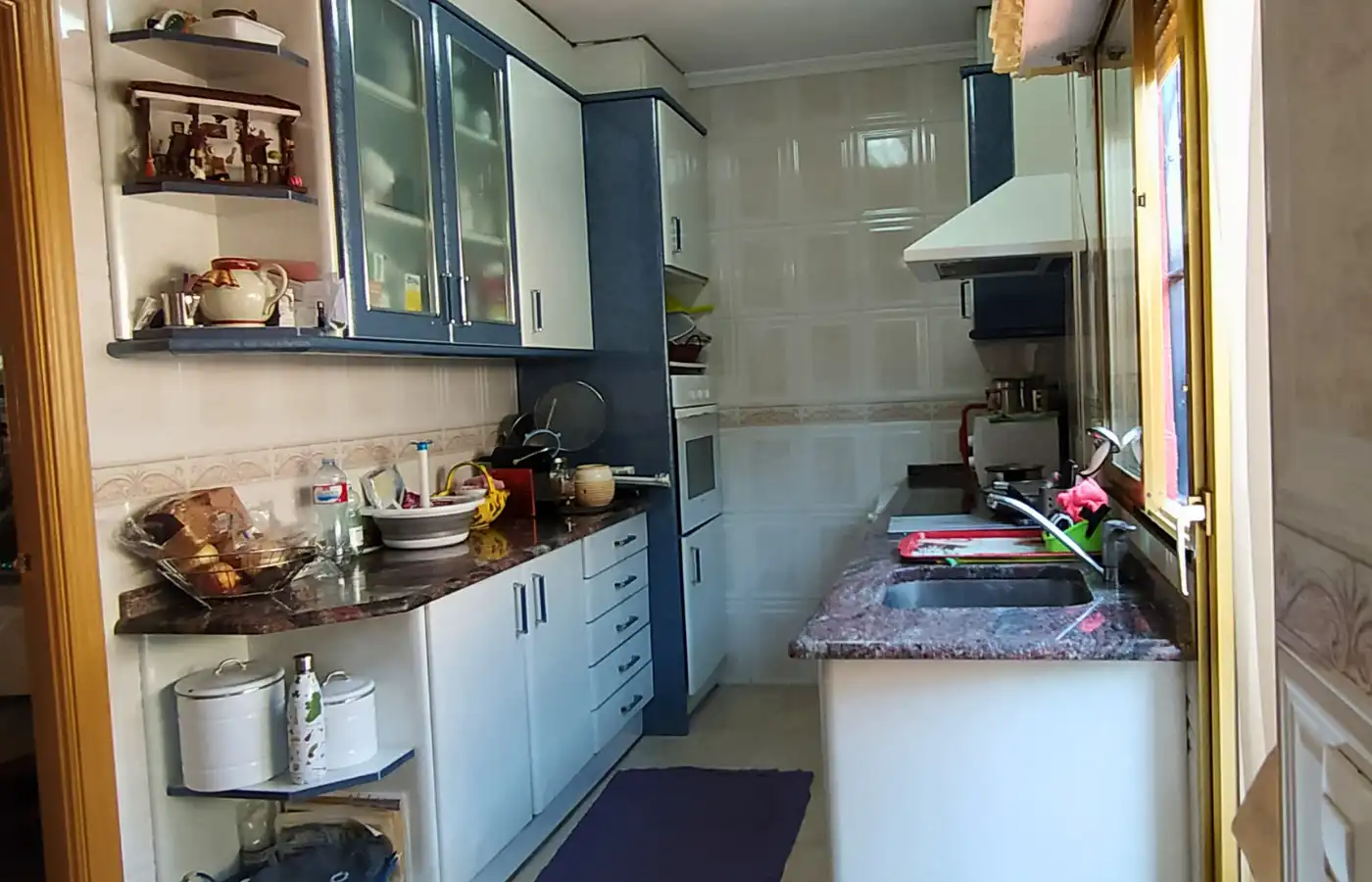 Cuina de Casa adosada en venda en Daganzo de Arriba amb Aire condicionat, Jardí privat i Terrassa