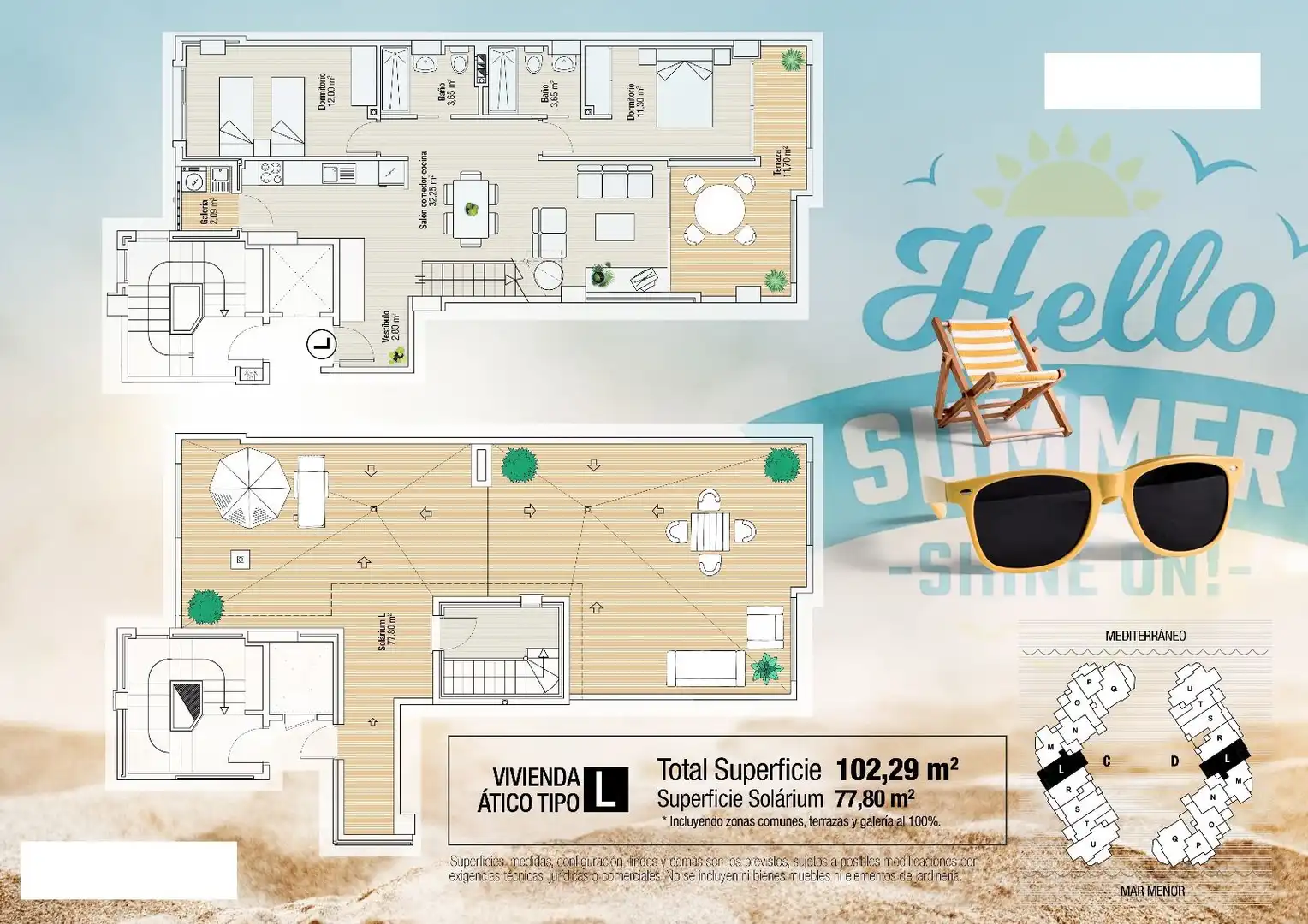 Penthouse with pool for sale in Playa de las Gaviotas - El Pedrucho, imagen 10