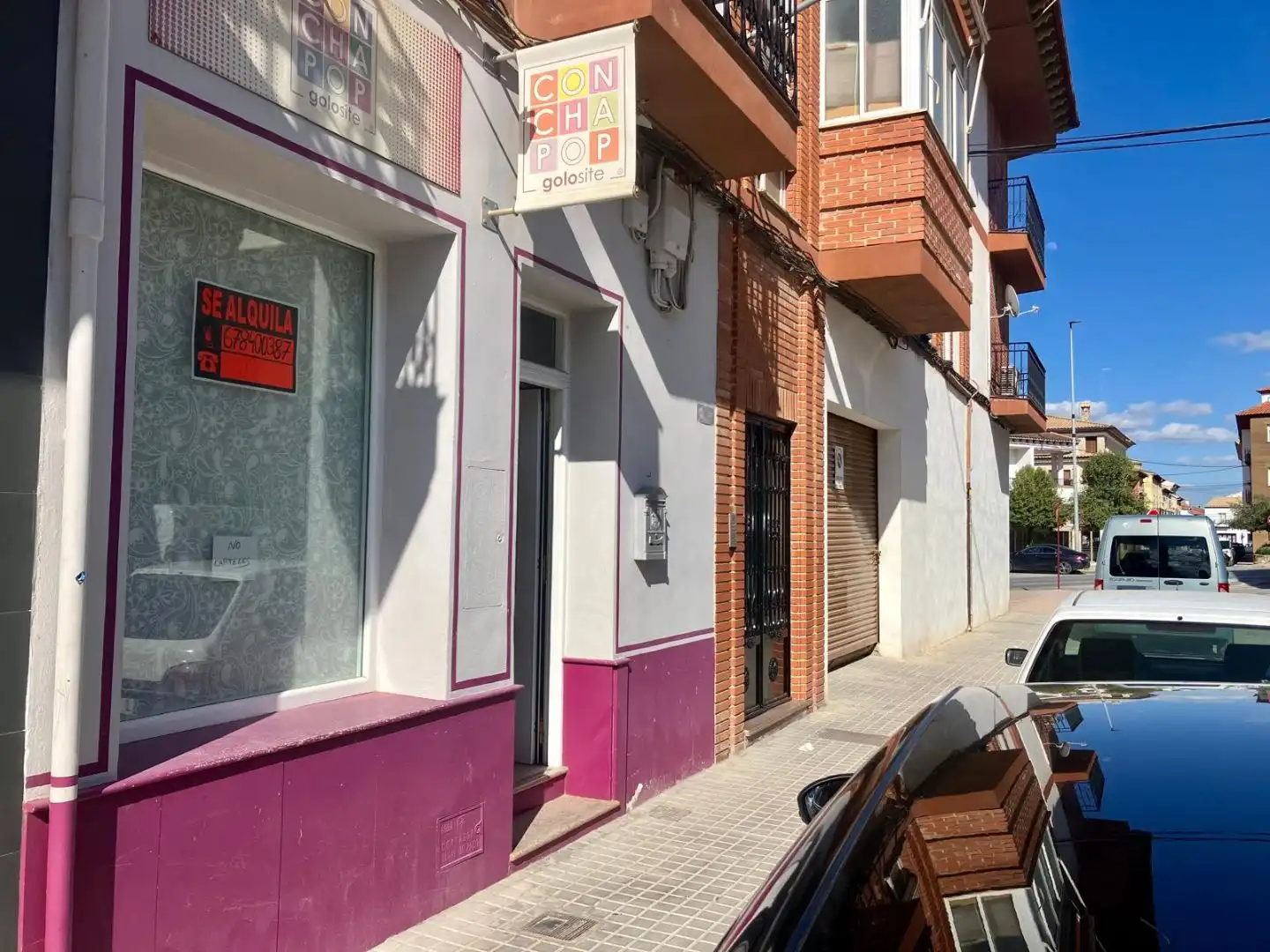 Vista exterior de Local de lloguer en Baeza amb Aire condicionat, Calefacció i Moblat