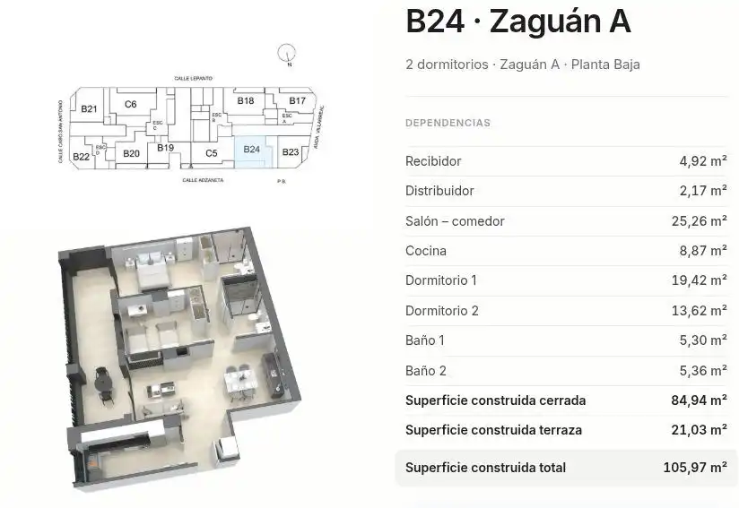Pis amb piscina en venda a Avenida Avenida Vila-real, imagen 11