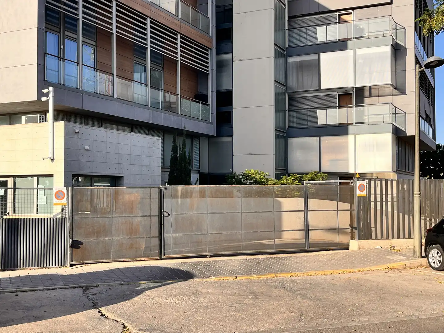 Vista exterior de Garaje de alquiler en Valencia