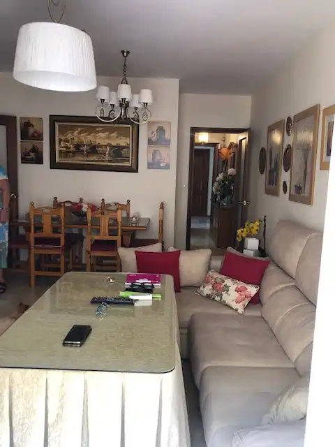 Menjador de Pis en venda en Sanlúcar de Barrameda amb Aire condicionat, Terrassa i Moblat