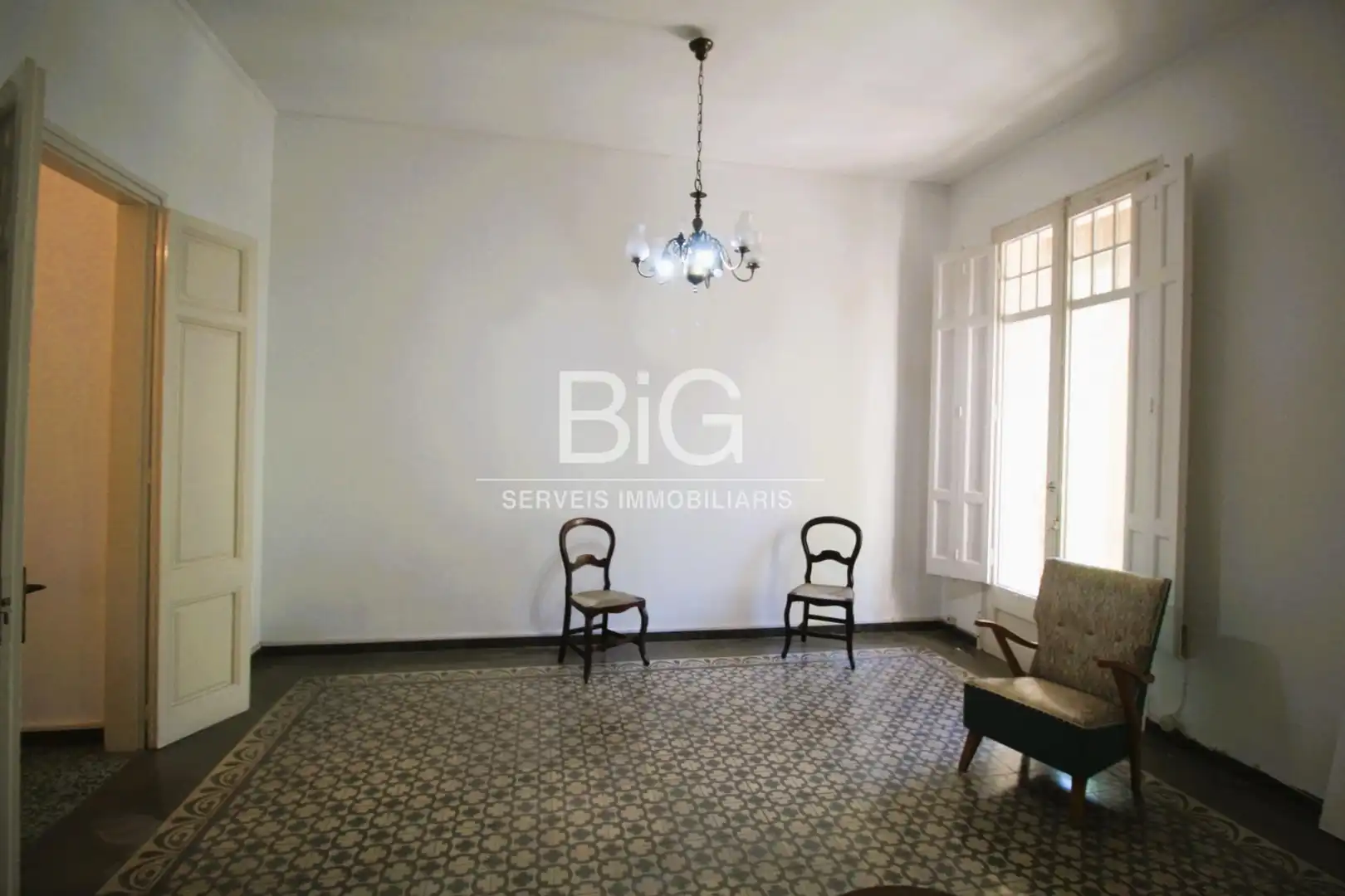 Sala de estar de Ático en venta en Mataró con Calefacción, Terraza y Trastero