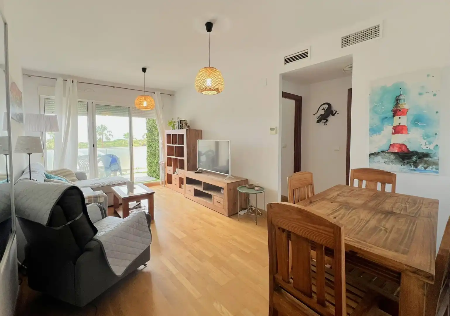 Sala de estar de Apartamento en venta en Isla Cristina con Aire acondicionado, Calefacción y Terraza