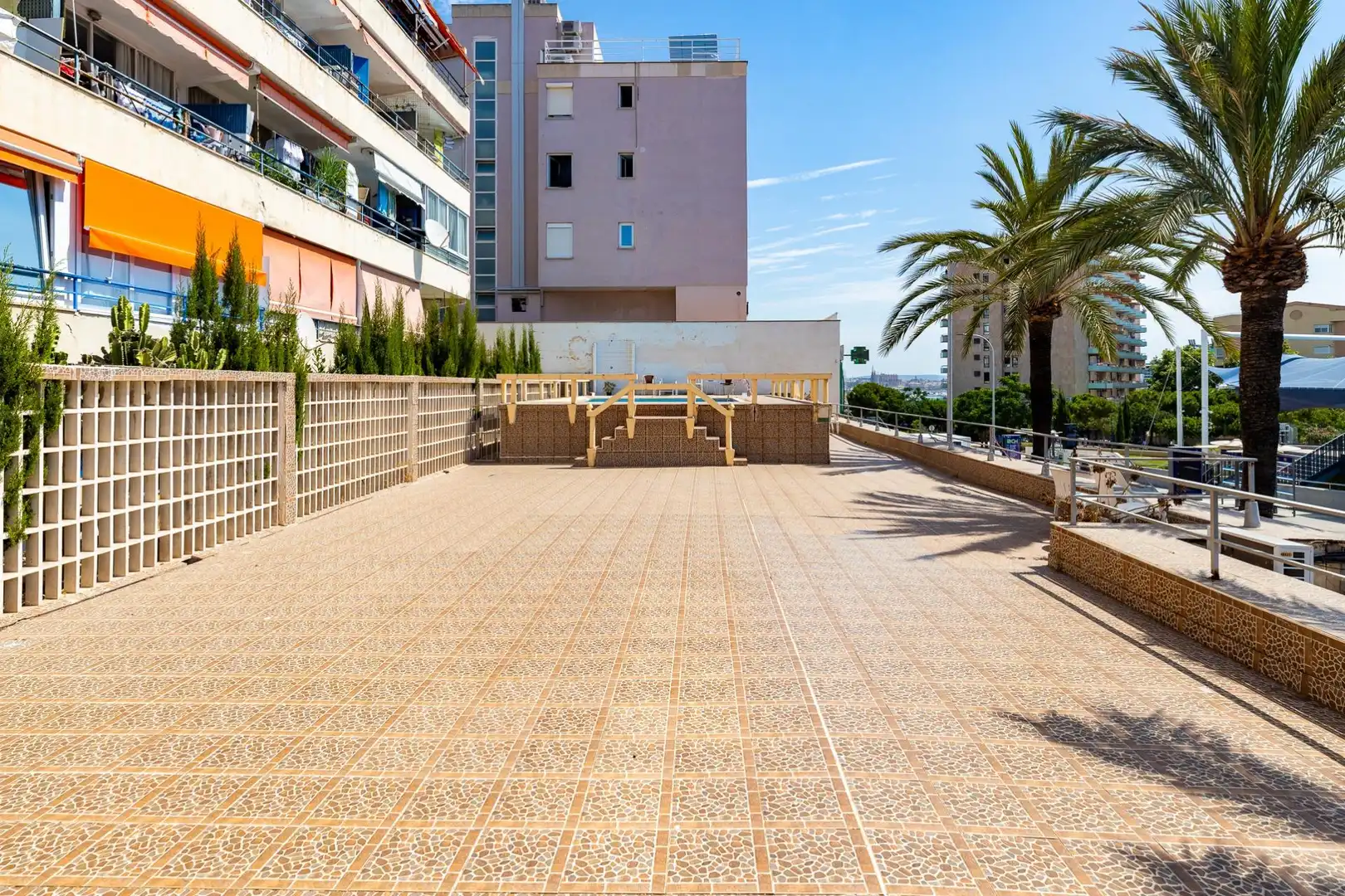 Terrace of Study for sale in  Palma de Mallorca  with Air Conditioner, Heating and Community pool