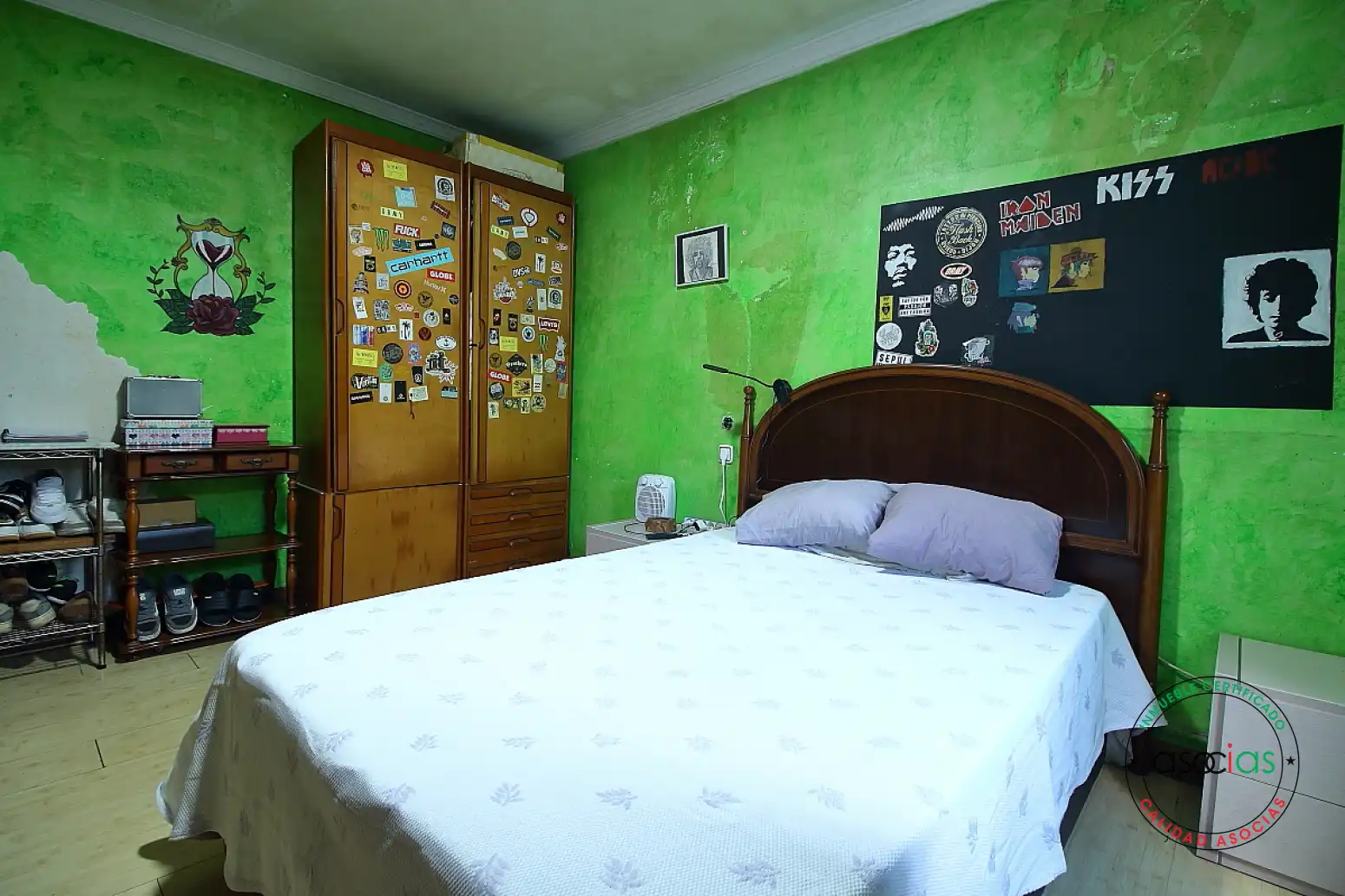 Dormitori de Casa o xalet en venda en Gijón  amb Calefacció