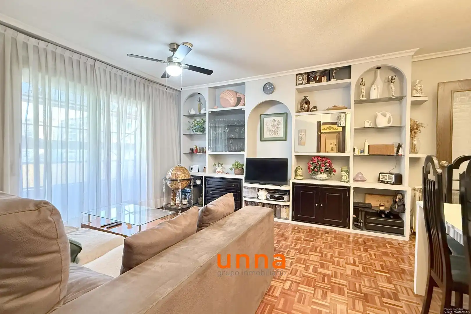 Exterior view of Flat for sale in Móstoles  with Air Conditioner, Parquet flooring and Terrace