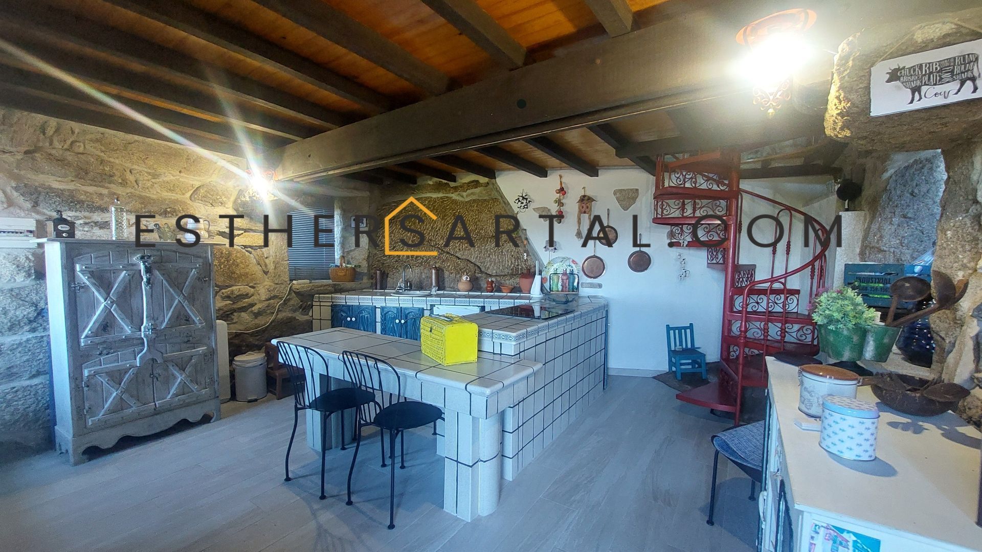 Finca rústica en venda en Ponte Caldelas amb Jardí privat i Moblat