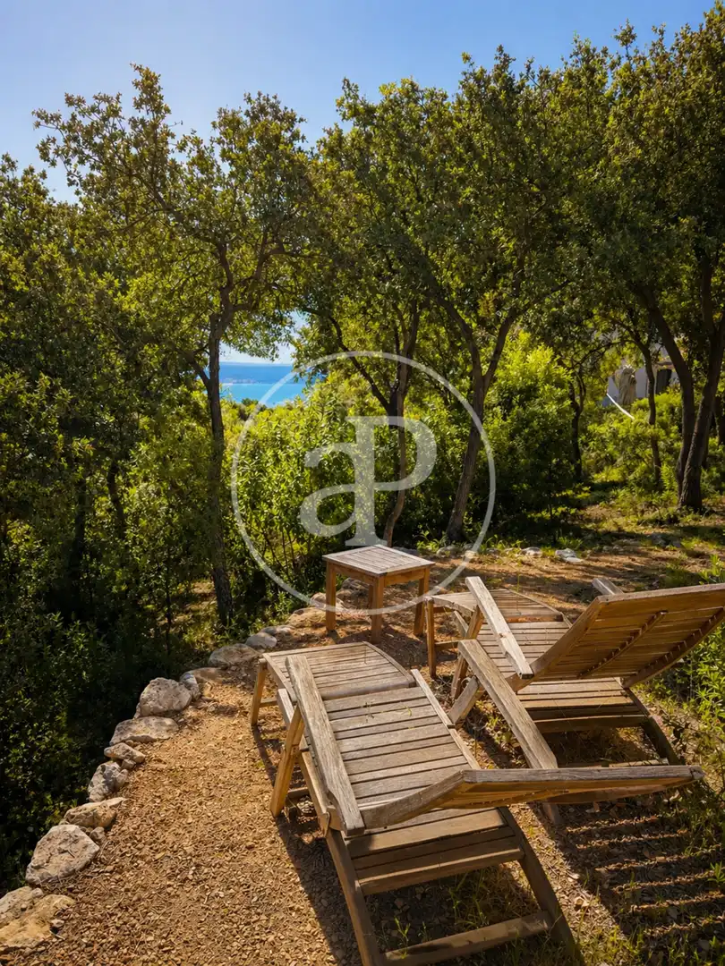 Terrassa de Casa o xalet en venda en Esporles amb Aire condicionat, Calefacció i Jardí privat
