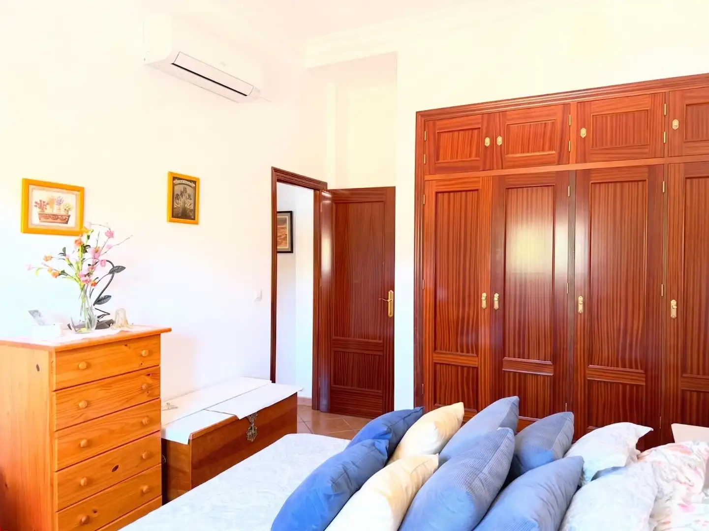 Bedroom of Houses for sale in Hinojos  with Air Conditioner, Heating and Private garden
