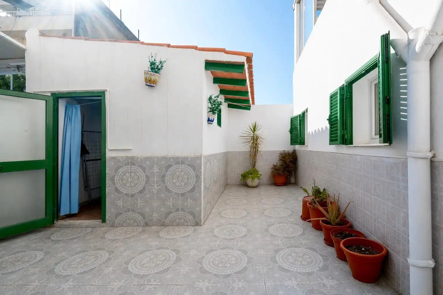 Terraza de Planta baja en venta en  Palma de Mallorca con Aire acondicionado, Calefacción y Jardín privado