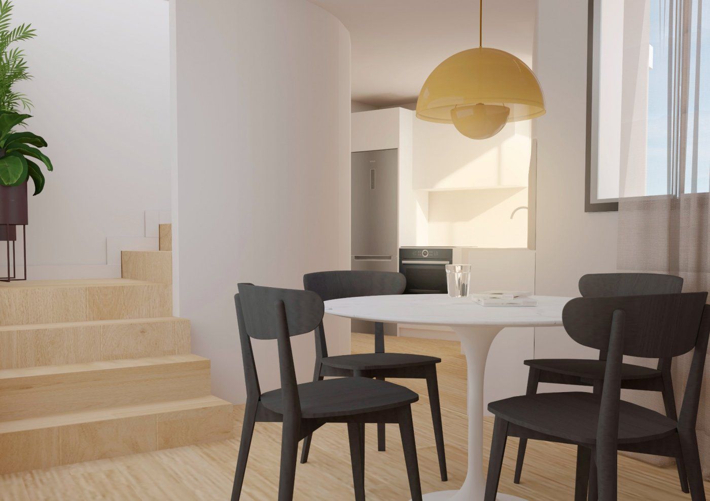 Dining room of Attic for sale in  Zaragoza Capital  with Air Conditioner, Heating and Balcony