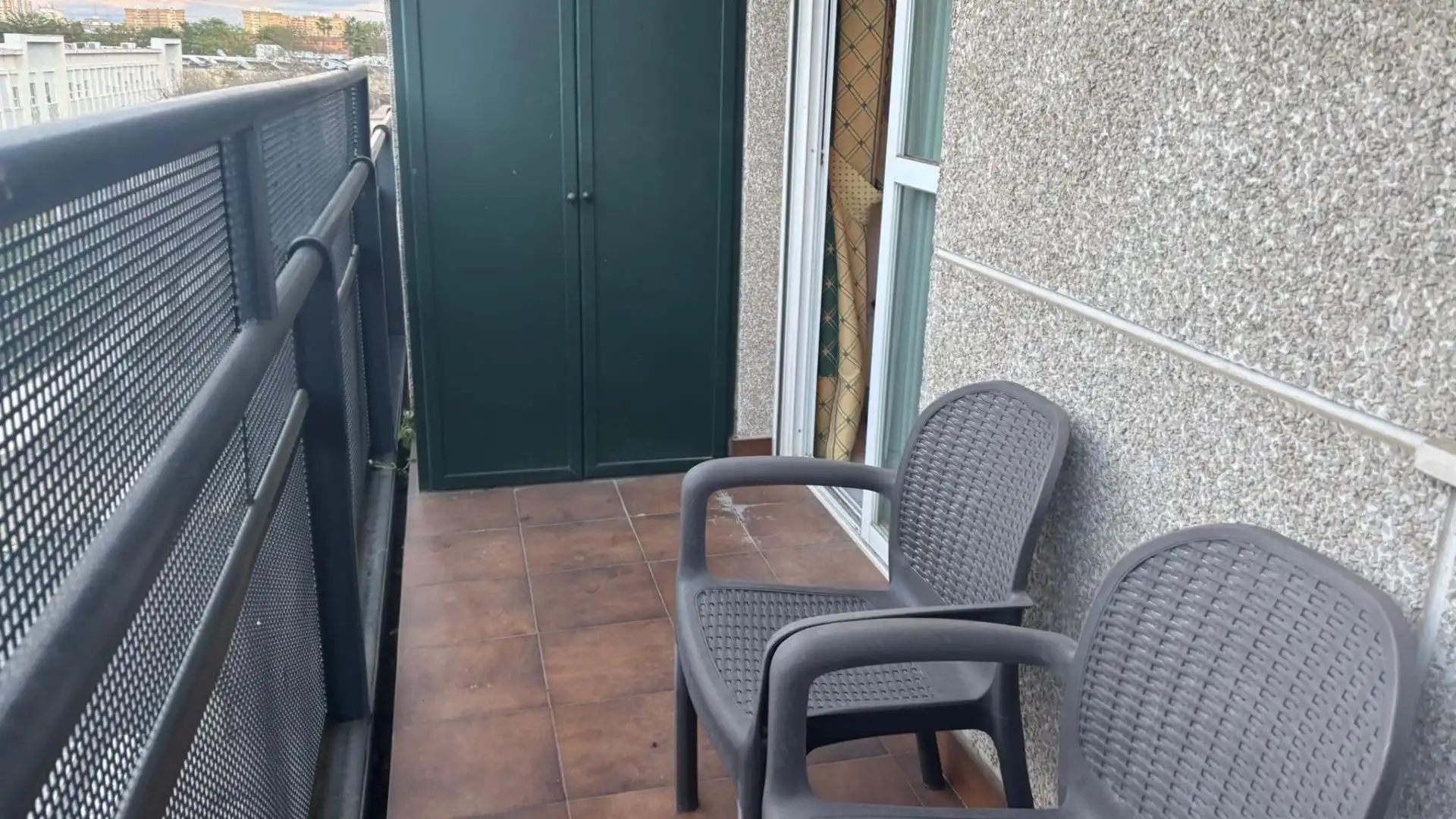 Terraza de Piso de alquiler en Sevilla con Aire acondicionado, Calefacción y Terraza