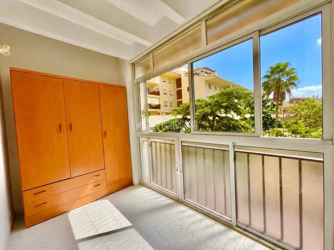 Balcony of Flat for sale in Benalmádena  with Air Conditioner, Heating and Parquet flooring