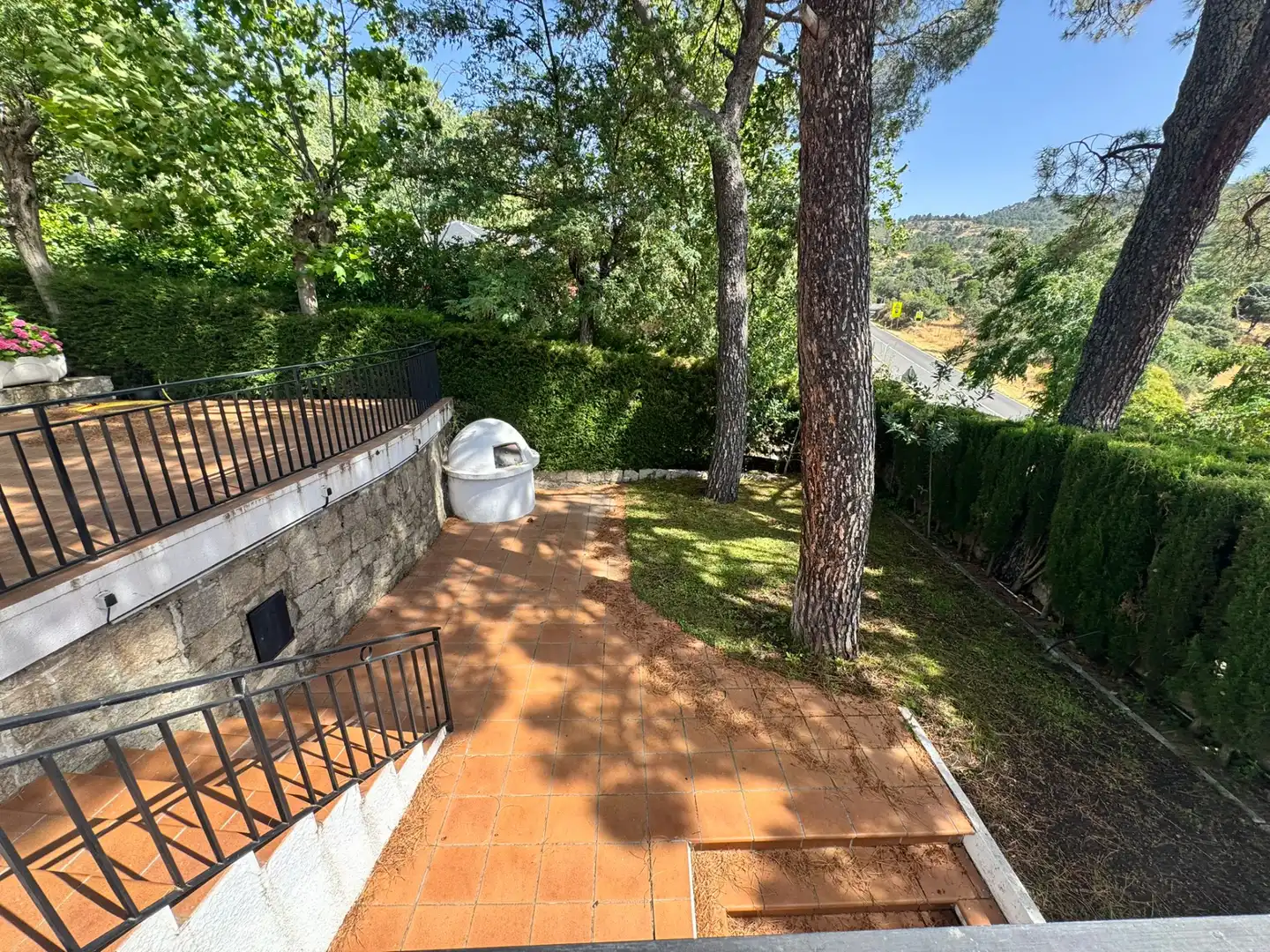 Terraza de Casa o chalet en venta en Robledo de Chavela con Calefacción, Jardín privado y Terraza